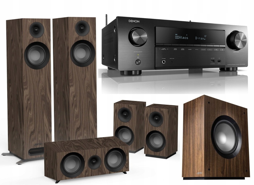 DENON AVR-X1600H JAMO S 805 HCS + S 810 SUB