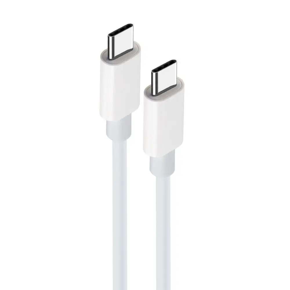 KABEL ŁADOWARKA DWUSTRONNY USB-C - USB-C 2m 200cm transmisja danych BIAŁY