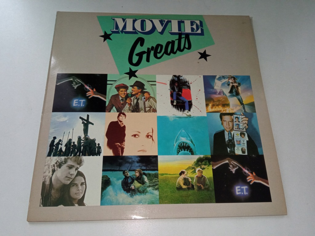 various - movie greats (lp) jaws e.t. love story