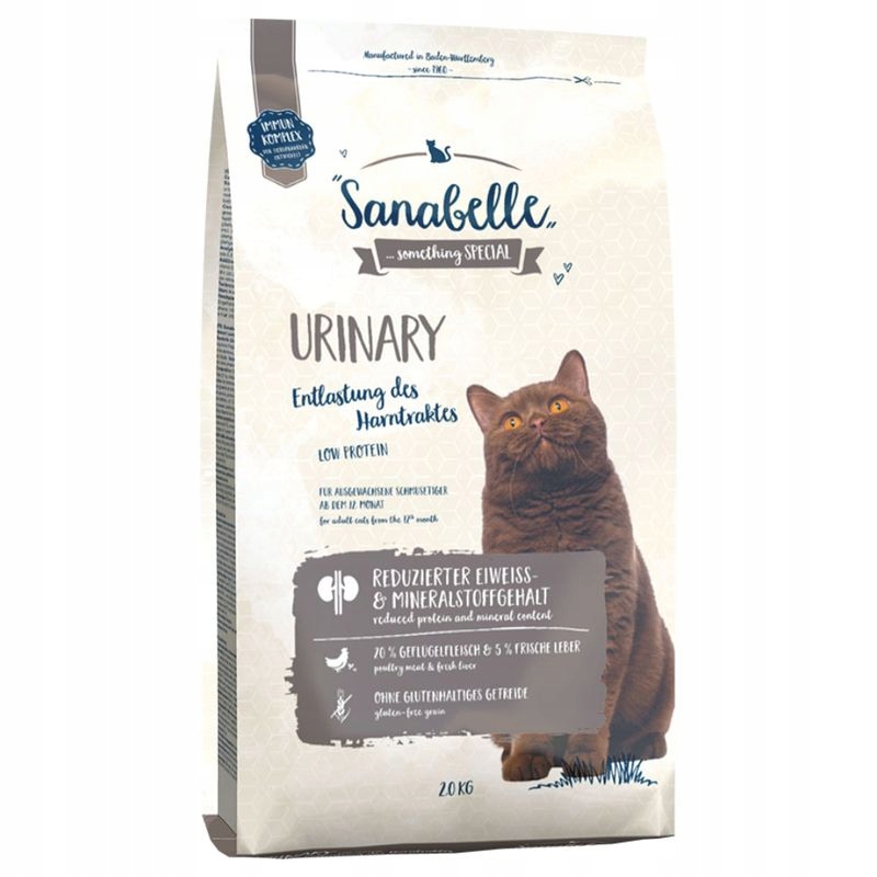 Bosch Sanabelle Urinary sucha karma dla kota z drobiem drób 2kg