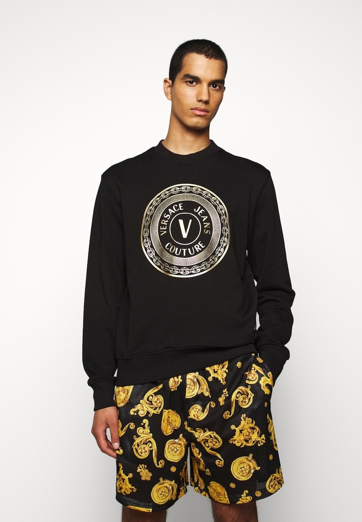 VERSACE JEANS COUTURE BLUZA MĘSKA Z LOGO M BAA