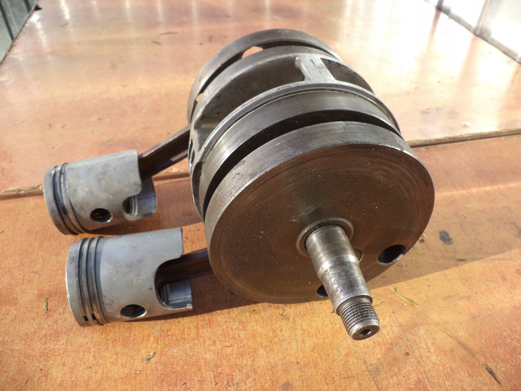 Jawa 350 TS twin sport wały i tłoki