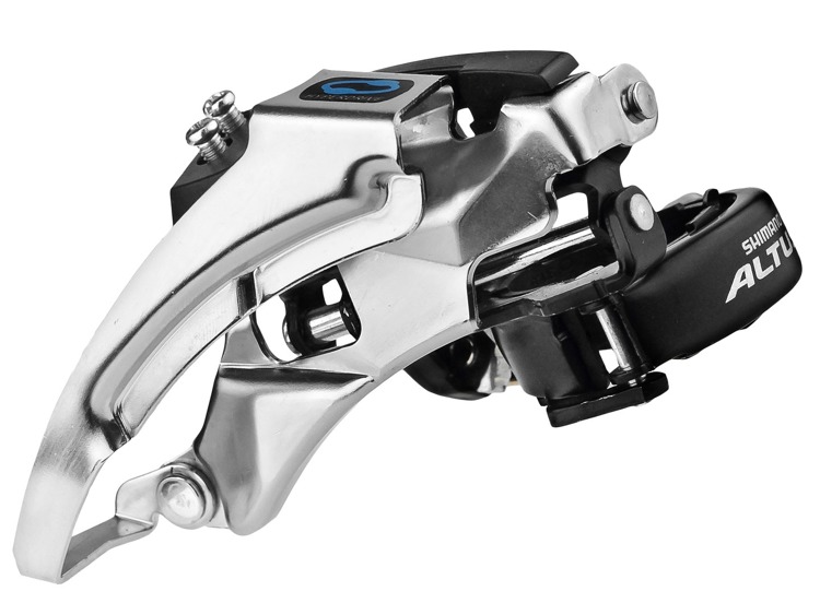 Dérailleur Avant Shimano ALTUS FD-M310 Top Swing Pour VTT - 34,9mm, 7/8 Vitesses, Argent