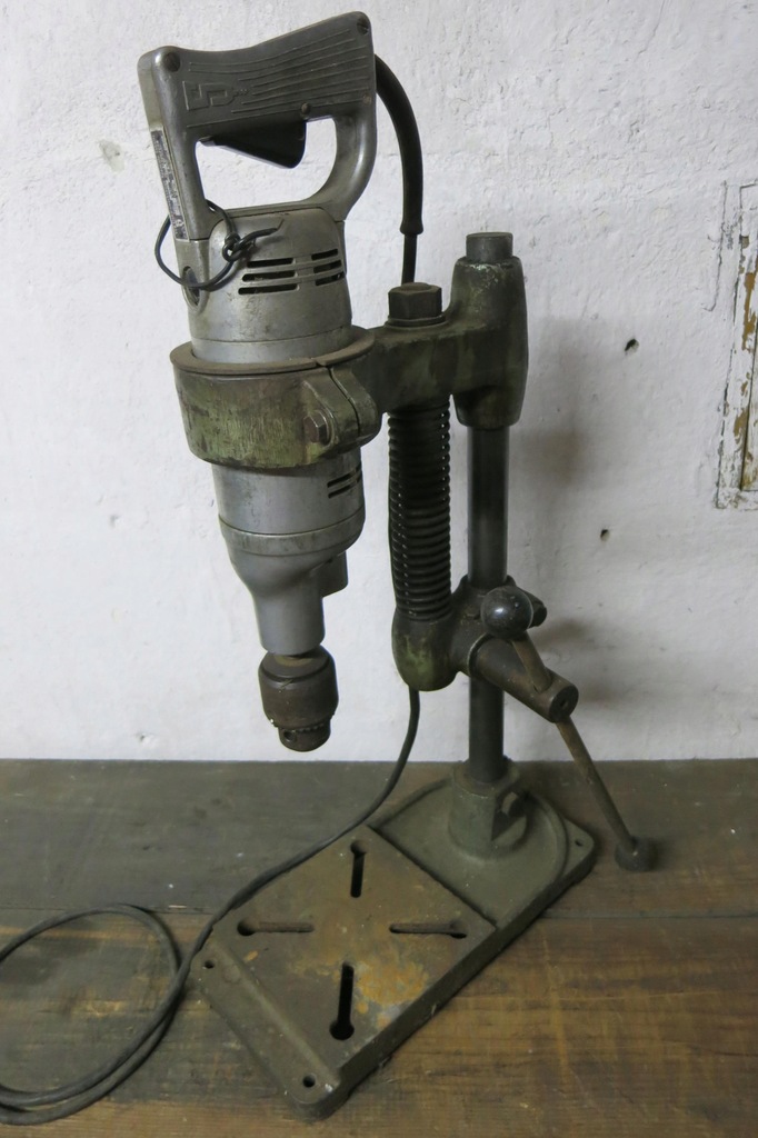 narzędzia PRL wiertarka stołowa DDR jak celma