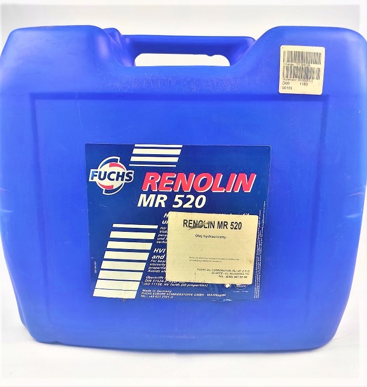 FUCHS RENOLIN MR 520 20L Olej hydr. HVLP-D 32