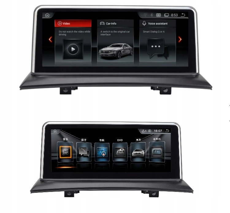 RADIO NAWIGACJA BMW X3 E83 20032009 ANDROID 7.1PL