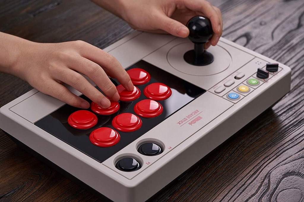 Купить 8BitDo Arcade Stick 2.4G BT USB-джойстик для ПК: отзывы, фото, характеристики в интерне-магазине Aredi.ru