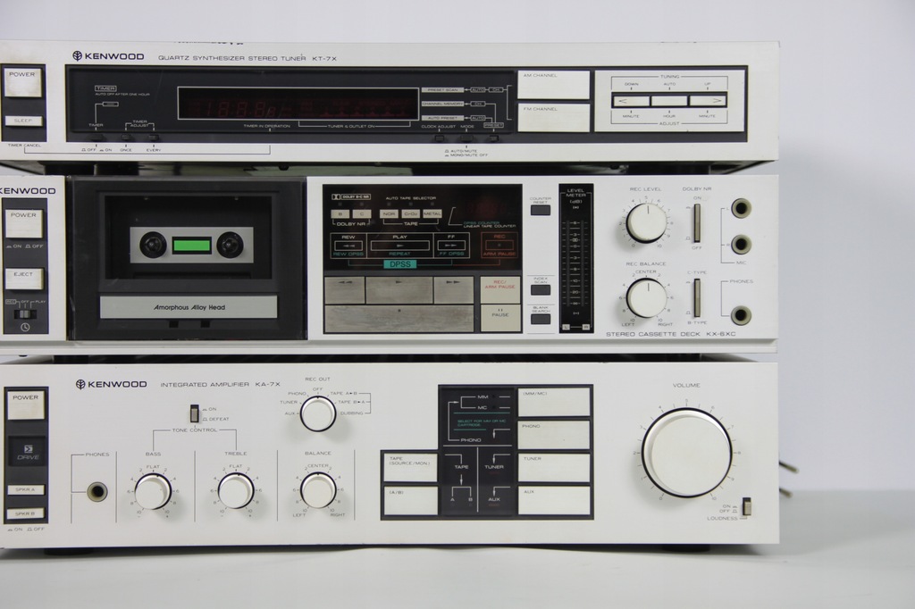 KENWOOD KA-7X KT-7X KX-6C 3 ELEMENTY - 7801599218 - oficjalne archiwum ...