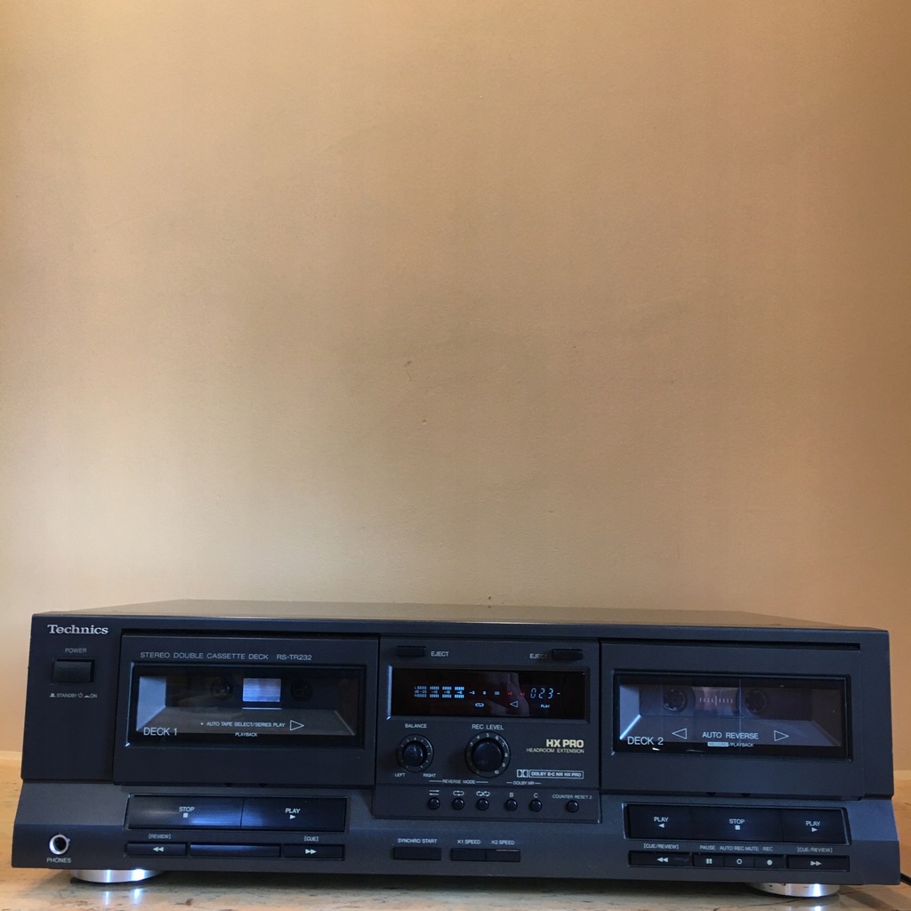 Magnetofon kasetowy Technics RS-TR232 tytanowy
