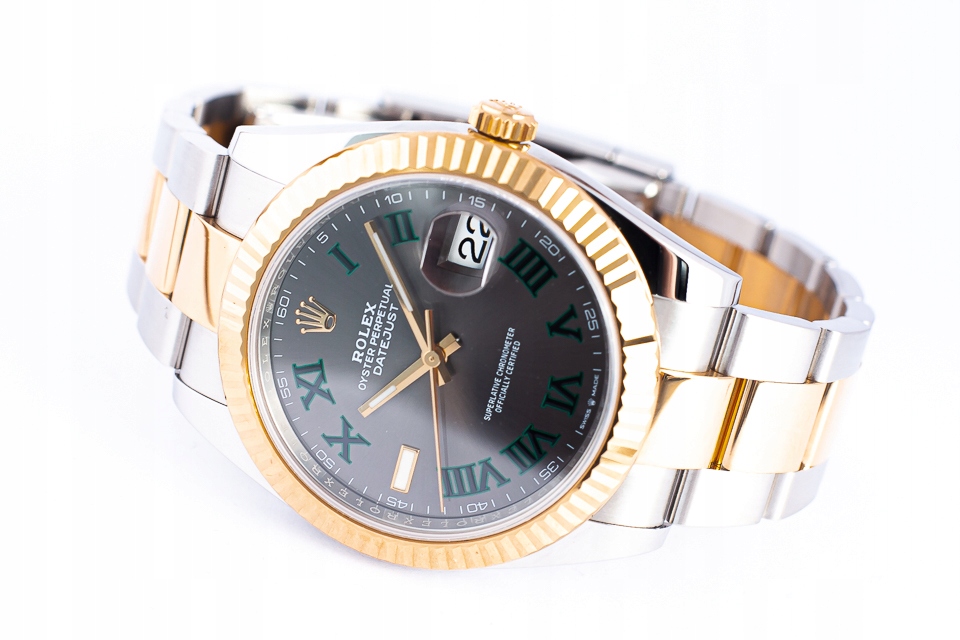 ROLEX OYSTER DATEJUST 126333 COSC SS|18K 41MM/KPL.