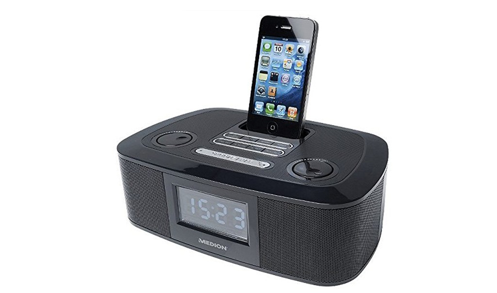 RADIO ZE STACJĄ DOKUJĄCĄ IPHONE 4 / IPOD MD 83084