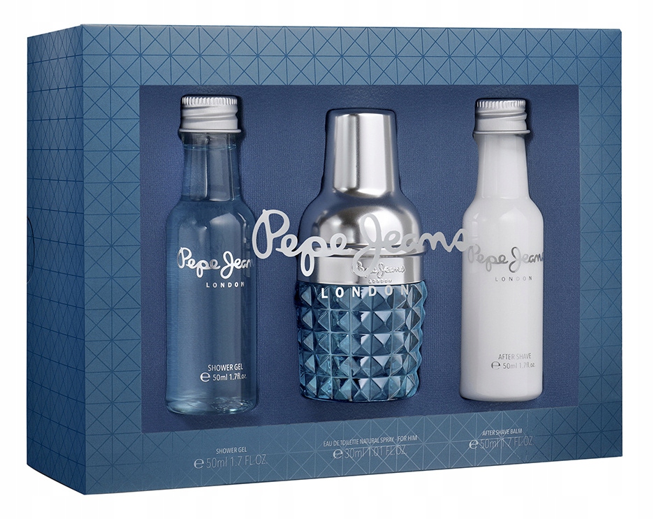 PEPE JEANS For Him Zestaw edt.30 ml+ żel 30 ml+ a/s balm 50 ml
