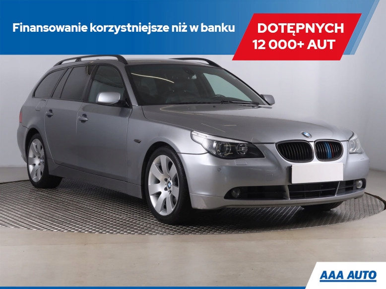 BMW 5 530i, GAZ, Automat, Skóra, Navi, Xenon