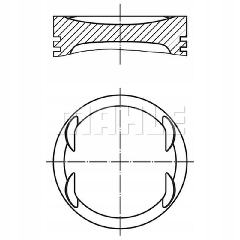 Tłok MAHLE 011 69 02