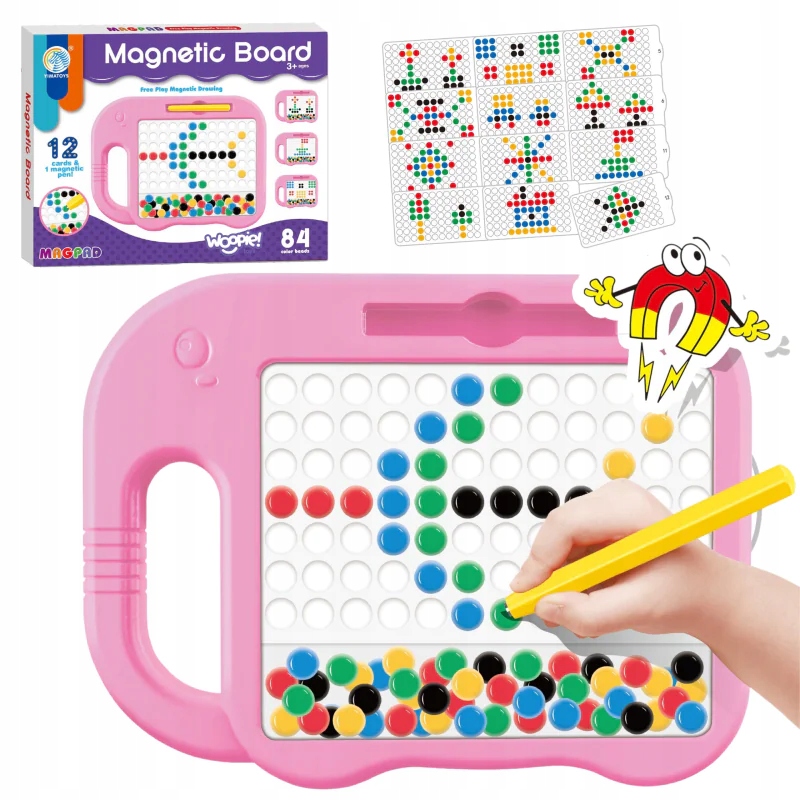 WOOPIE Tablica Magnetyczna dla Dzieci Montessori