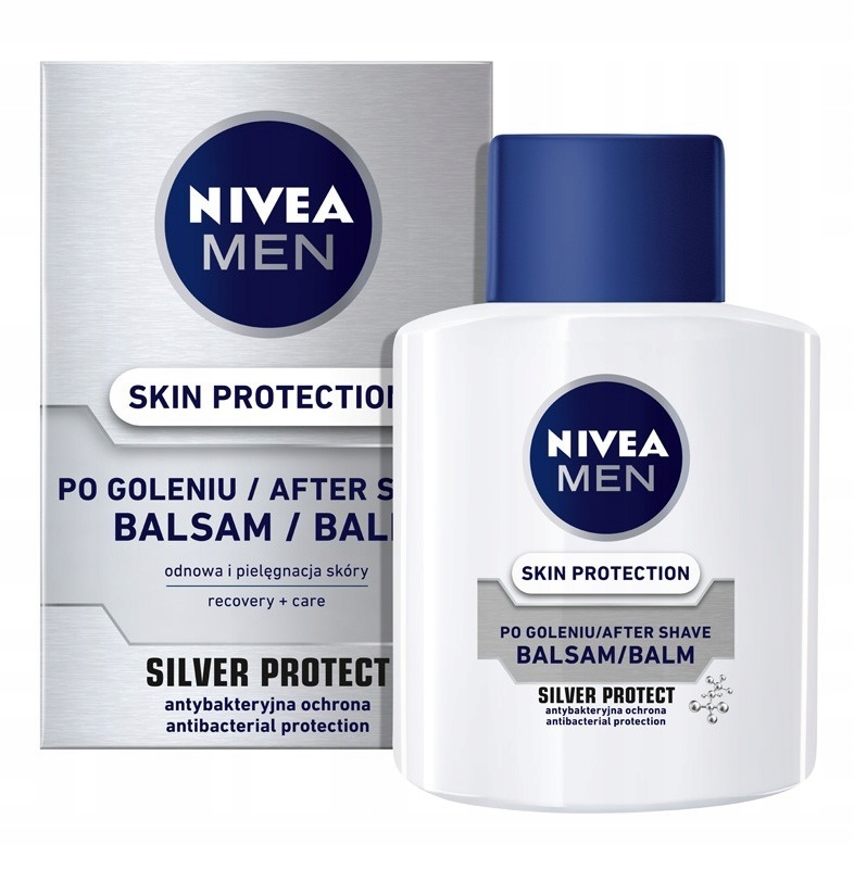 0. NIVEA MEN Balsam po goleniu SILVER wyprzedaz