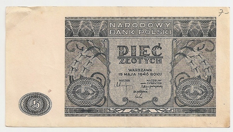 1946 5 zł Pięć złotych
