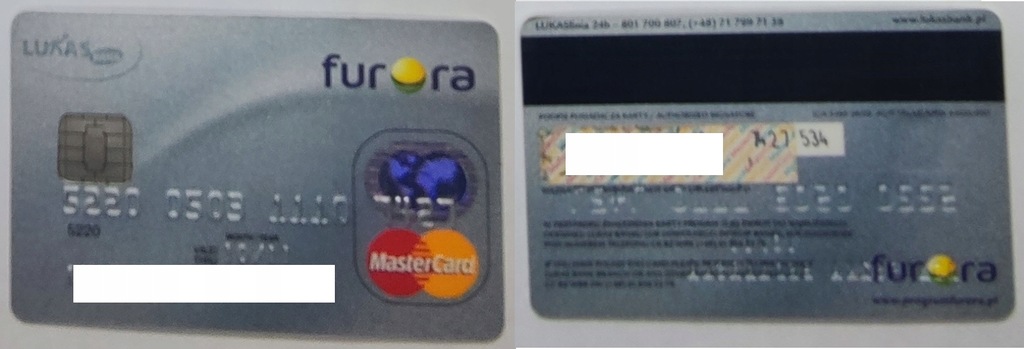 LUKAS BANK FUTURA - karta kolekcjonerska
