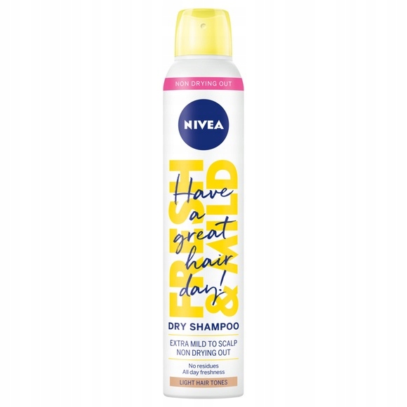 Nivea FRESH & MILD suchy szampon dla blondynek