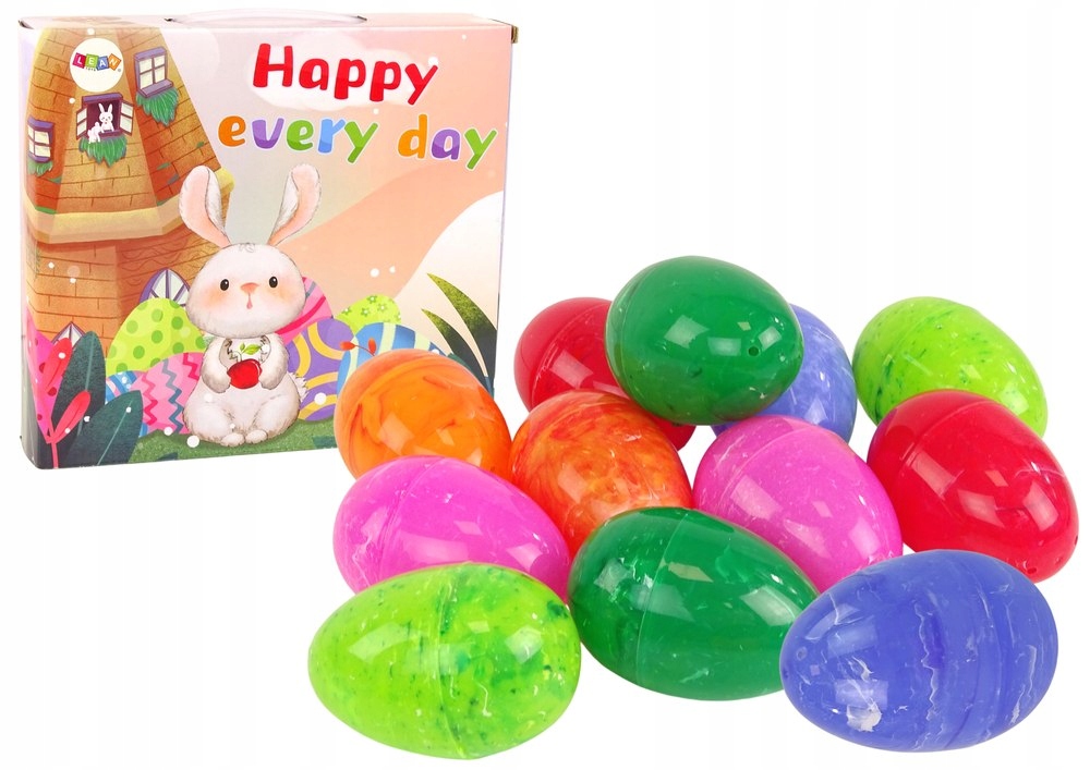 Zestaw Jajek Wielkanocnych Pisanki Dekoracja Zabaw