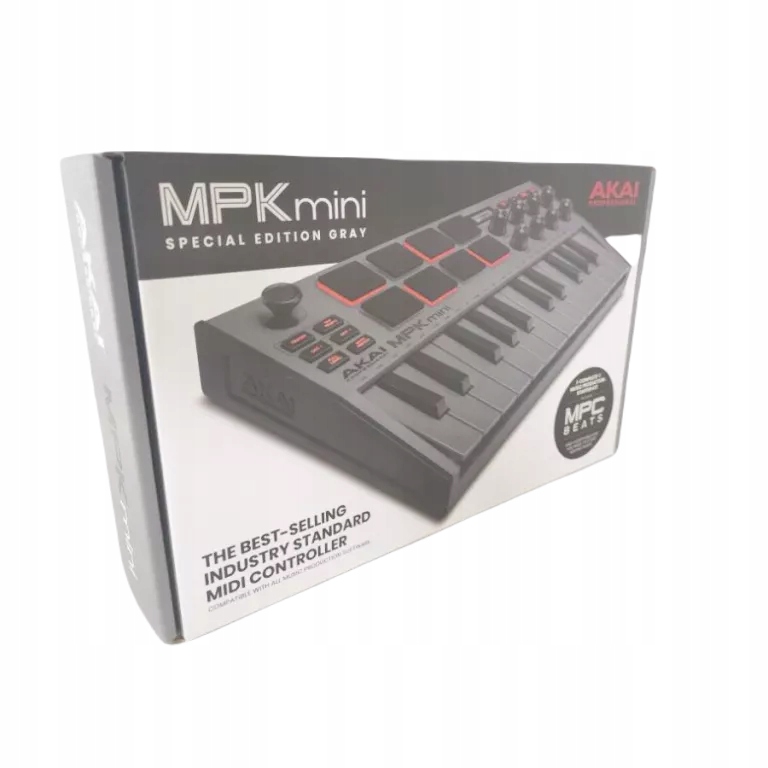 AKAI MPK MINI 3 GREY- KONTROLER MIDI