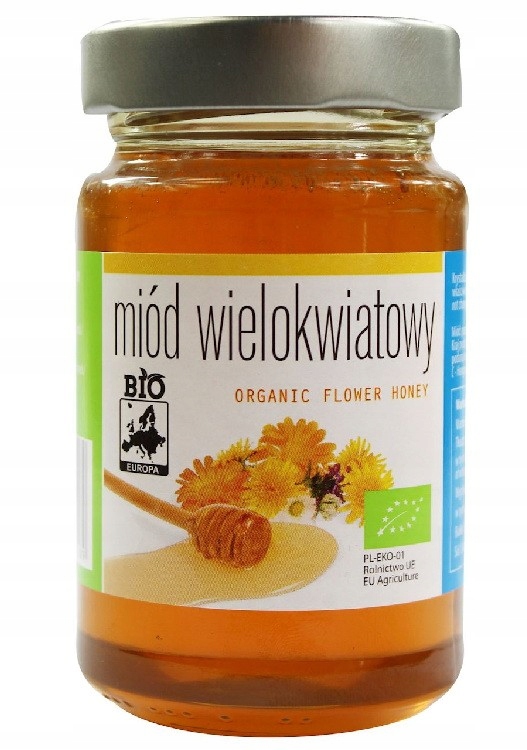 MIÓD WIELOKWIATOWY BIO 300g BIO EUROPA