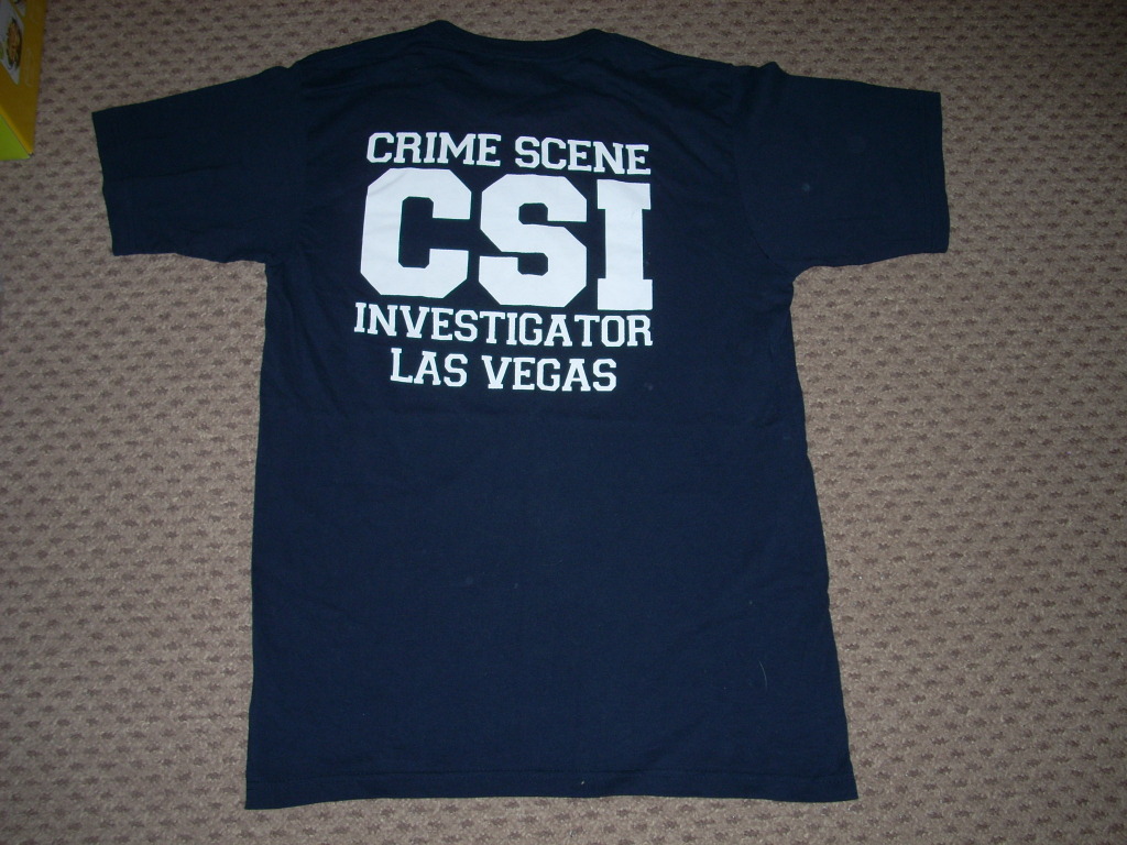CSI C.S.I. LAS VEGAS Crime Scene Investigator M