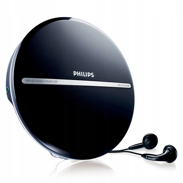 Discman MP3 Philips EXP2546/12 LCD (3.5 mm) Czarny