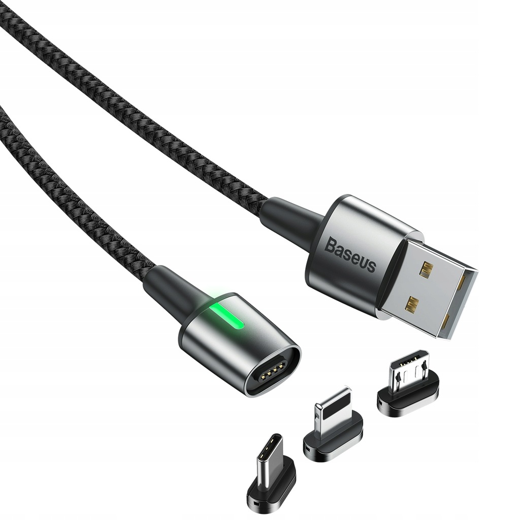 Купить Магнитный кабель Baseus USB-C для iPhone Micro USB-C: отзывы, фото, характеристики в интерне-магазине Aredi.ru