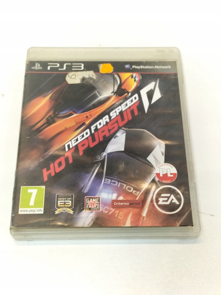 Need For Speed: Hot Pursuit PS3 (507/24)