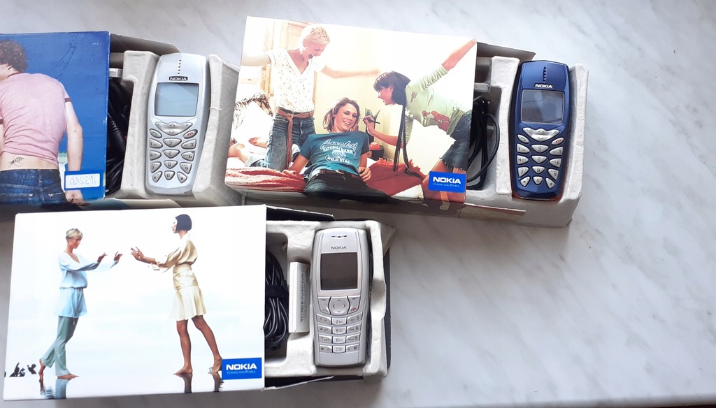 Zestaw Telefonów Nokia 6610i , 3510, 3510i Super