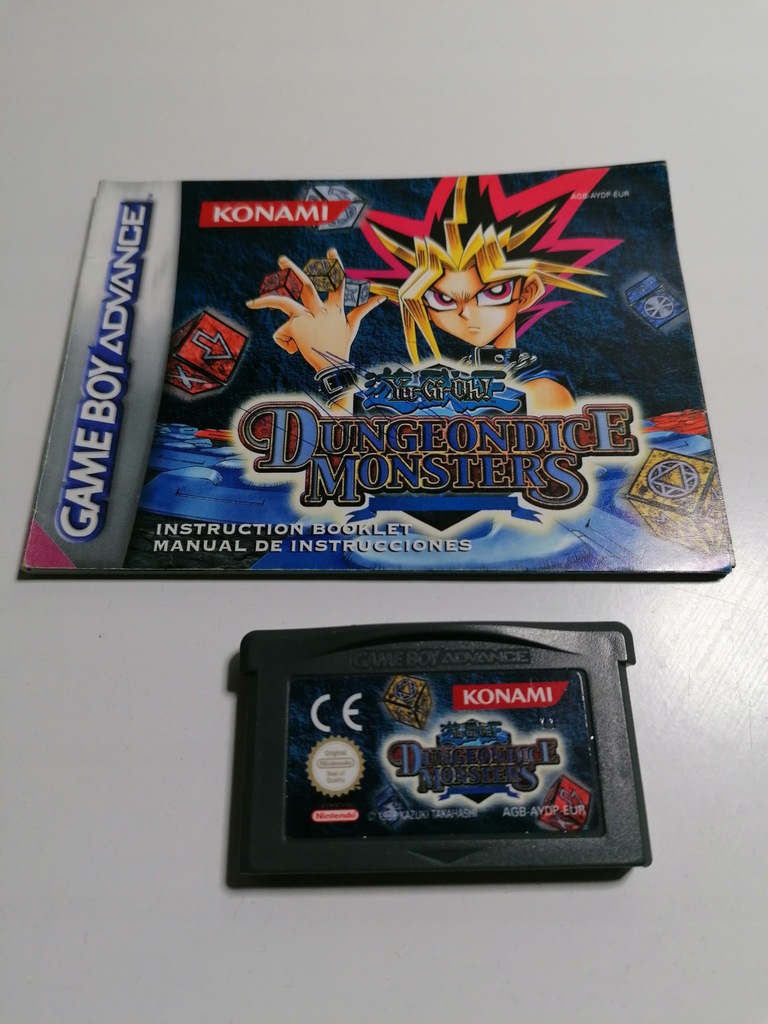 DUNGEONDICE MONSTERS GBA GAME BOY ADVANCE