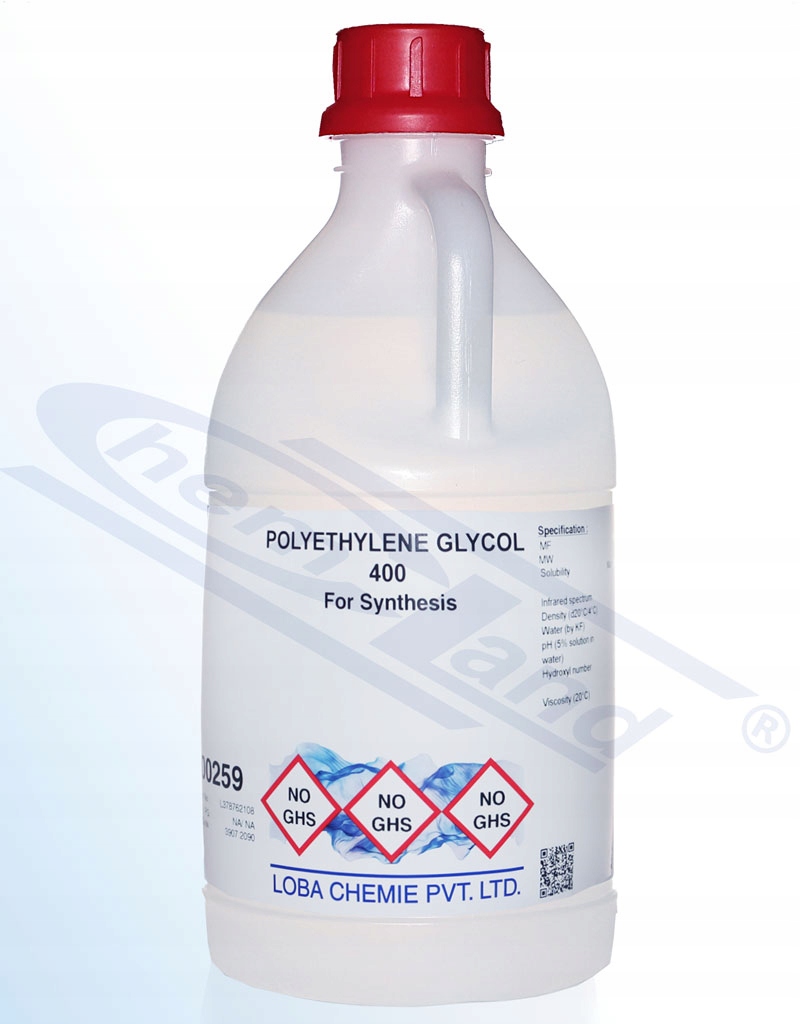 Glikol polietylenowy 400 Loba do syntezy op.2500 ml