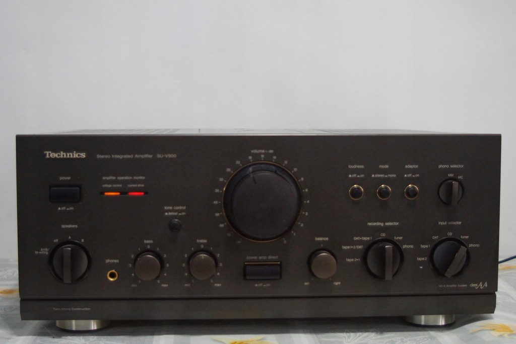 TECHNICS SU-V900 WZMACNIACZ STEREO POTĘGA I MOC ! SPRAWNY ORYGINAŁ!