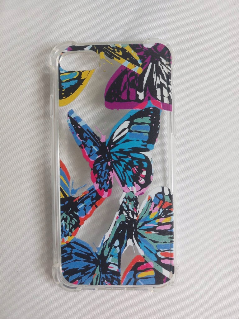 ETUI CASE DO APPLE IPHONE 8 PRZEZROCZYSTE I MOTYLE