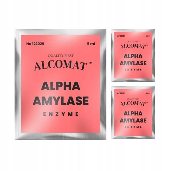 Alfaamylaza enzym upłynniający Alcomat Alpha 5ml 3