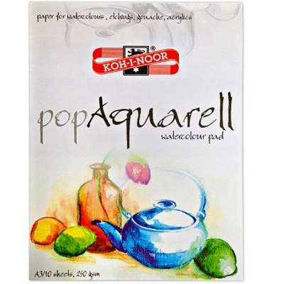 KOH-I-NOOR blok akwareli ARTAQUARELL A4 10ark 300g