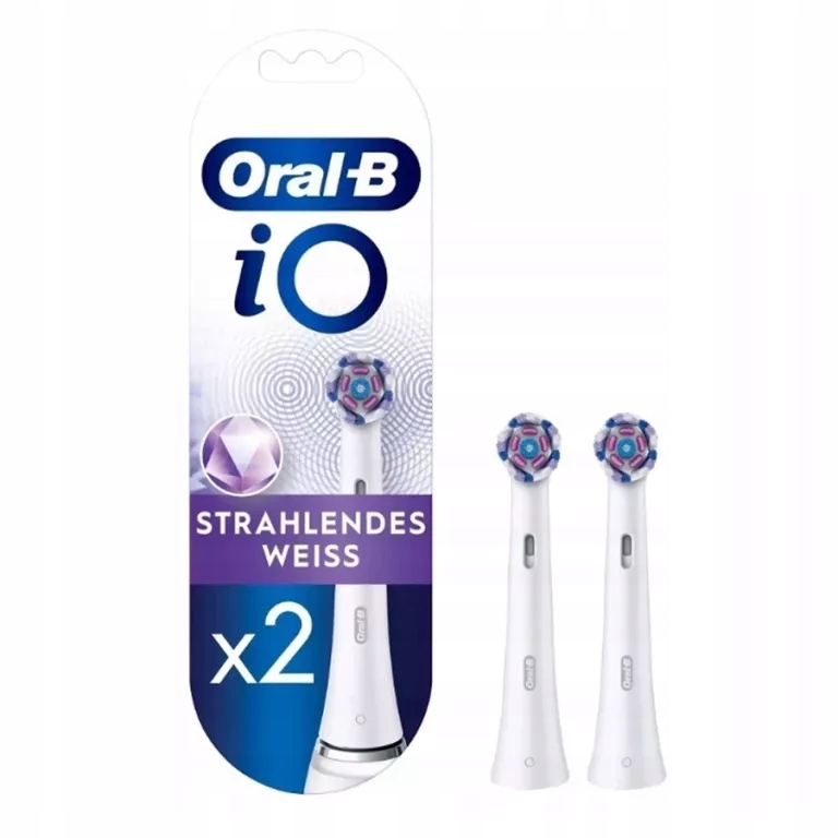 ORAL-B IO BRAUN STRAHLENDES WEISS 2 SZTUKI