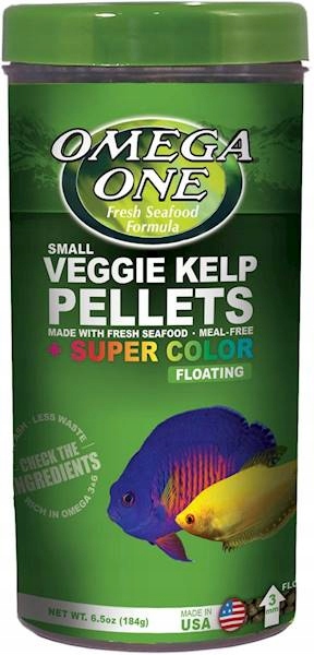 VEGGIE KELP PELLETS SUPER COLOR FLOATING SMAL 184G