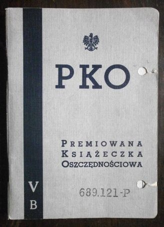 Premiowana książeczka PKO 1939 Wileńszczyzna