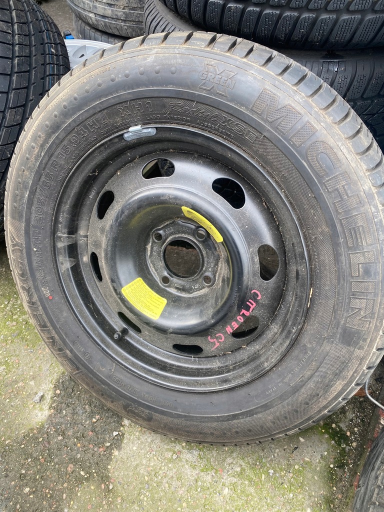 Koło dojazdowe zapasowe Citroen C5 ET18 5x108