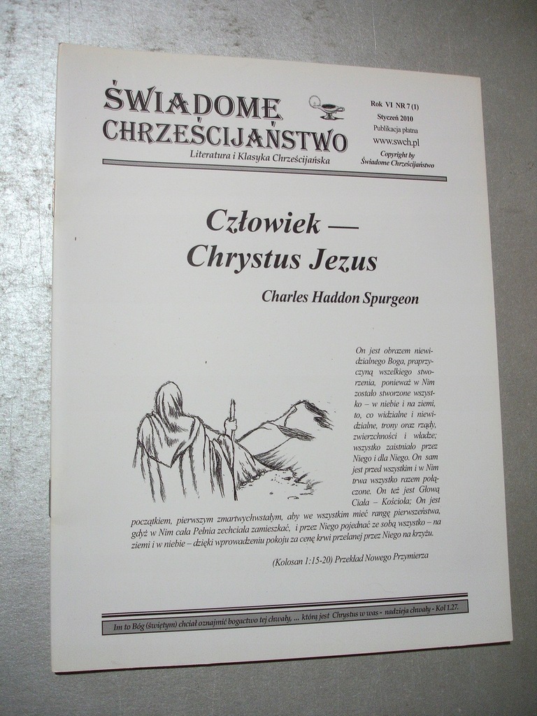 Świadome Chrześcijaństwo. Człowiek -Chrystus Jezus