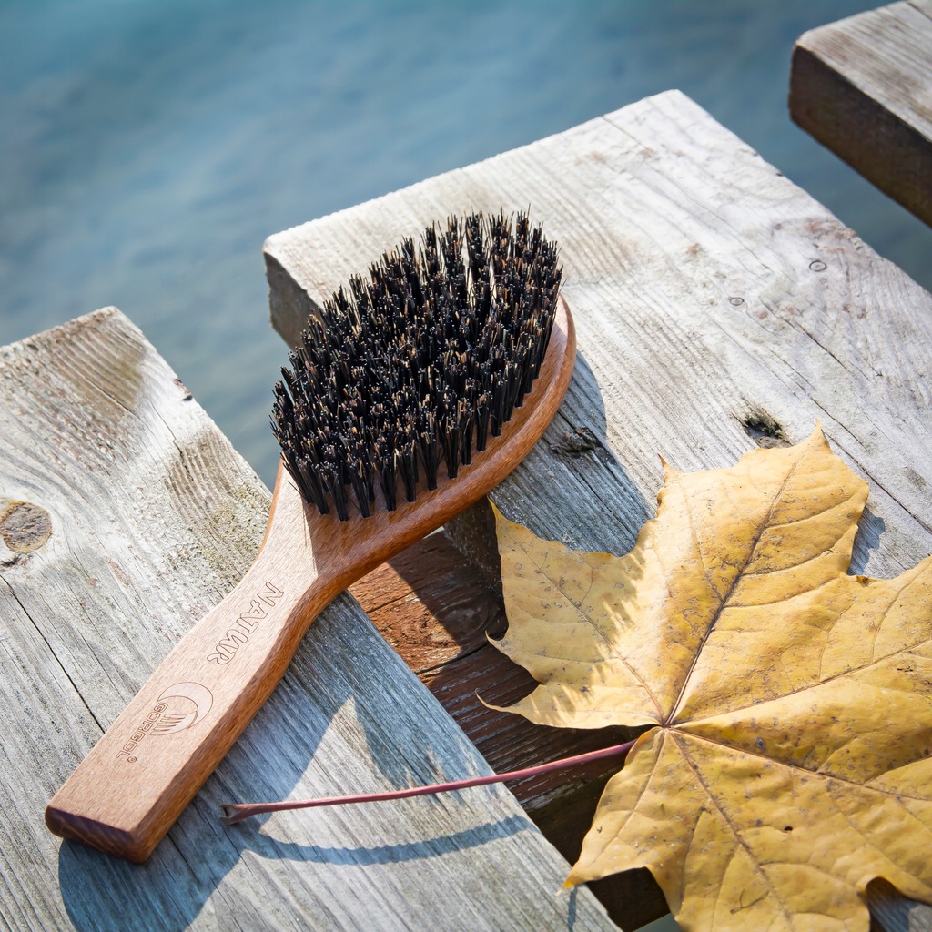 SZCZOTKA Z WŁOSIA DZIKA 100% NATURALNA GORGOL - 8687765617 - oficjalne