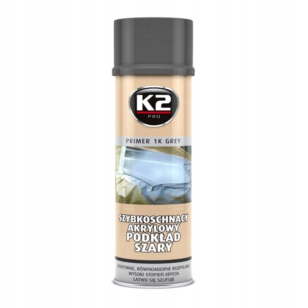 K2-LAKIER PODKL.SZARY 1K 500ML SPRAY