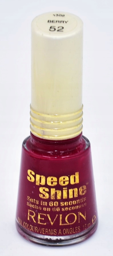 4715-57 ...REVLON SPEED SHINE... a#g LAKIER BORDO