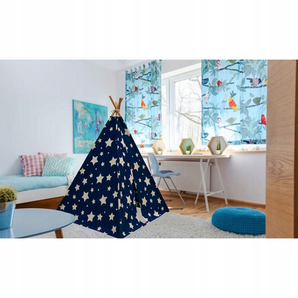 Sunny Namiot tipi Cosmo świecący w nocy, niebiesko Sunny Namiot tipi Cosmo świecący w nocy, niebiesko