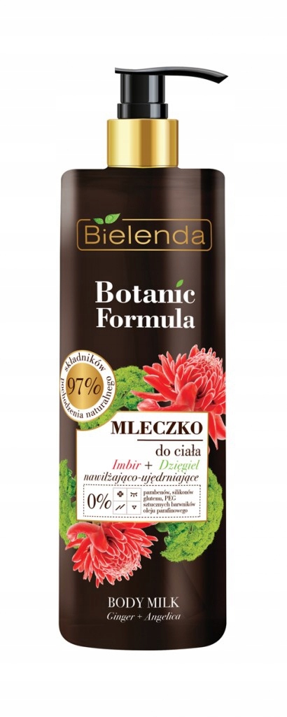 BIELENDA Botanic Formula mleczko do ciała Imbir