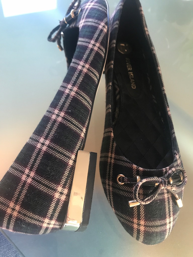 RIVER ISLAND BUTY DAMSKIE BALERINY ROZM 38 NOWE