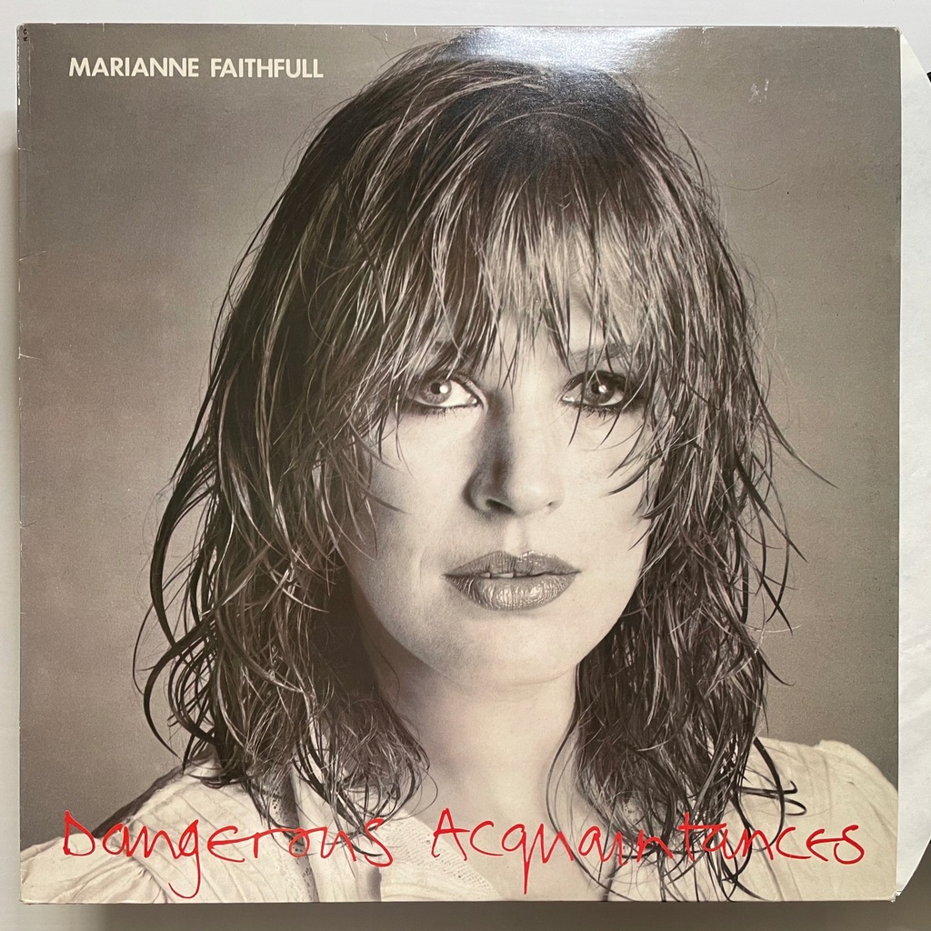 Marianne Faithfull Dangerous Acquaintances [EX] G5