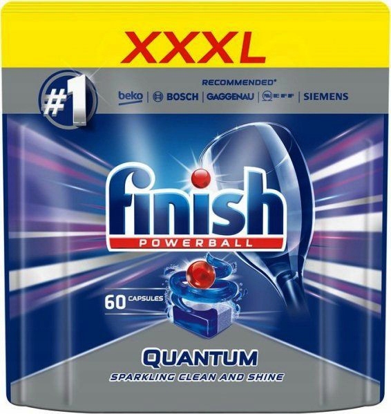 Finish Quantum Max Tabletki Zmywarki 60 sztuk